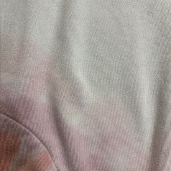 FP Movement Free People Pink Ombré Crew Oversized Sweatshirt Pockets Size Small - Picture 8 of 16